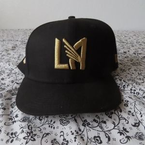 rare LA FC  hat MLS x NEW ERA 59fifty fitted sz 8 mickey hands